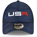 Youth New Era Blue/Camo Ryder Cup 2020 USA 9FIFTY snapback Hat