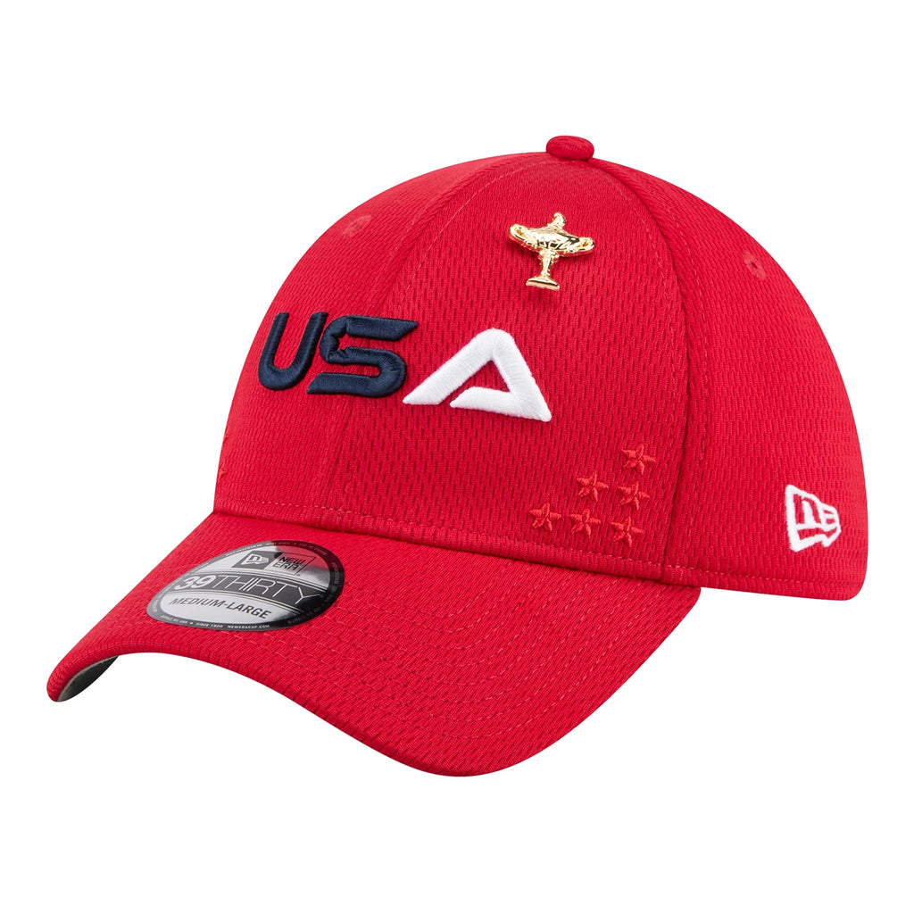 NEW ERA 2025 RYDER CUP TEAM UNIFORM SUNDAY 39THIRTY HAT IN RED