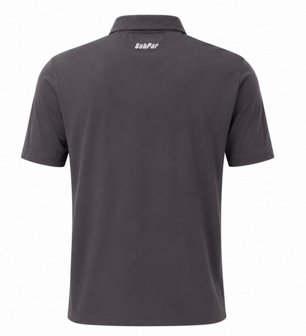 SubPar ® - Win With Less - Mens Golf Polo